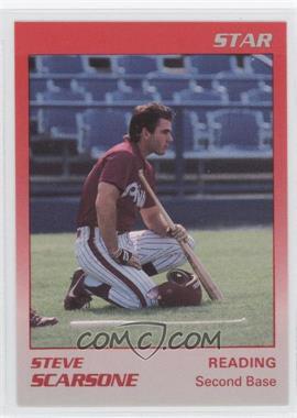 1989 Star Reading Phillies - [Base] #22 - Steve Scarsone