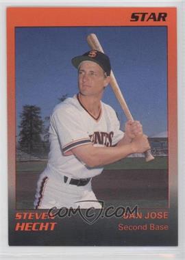 1989 Star San Jose Giants - [Base] #13 - Steve Hecht