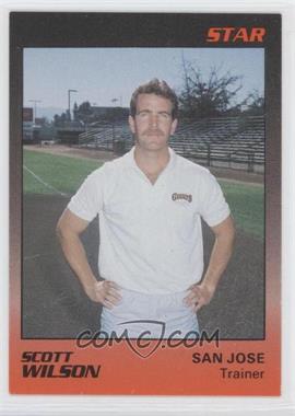 1989 Star San Jose Giants - [Base] #28 - Scott Wilson