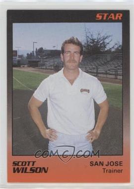 1989 Star San Jose Giants - [Base] #28 - Scott Wilson