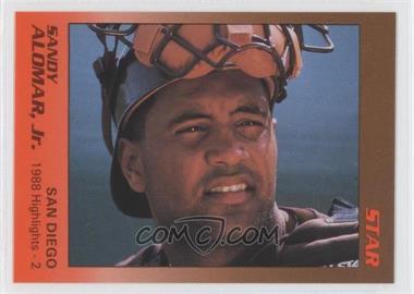 1989 Star Sandy Alomar Jr. - [Base] #6 - Sandy Alomar Jr.