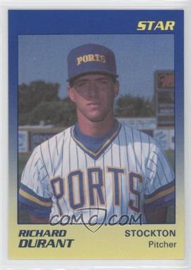 1989 Star Stockton Ports - [Base] #19 - Rick Durant