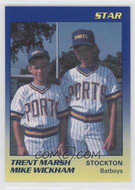 1989 Star Stockton Ports - [Base] #26 - Trent Marsh, Mike Wickham