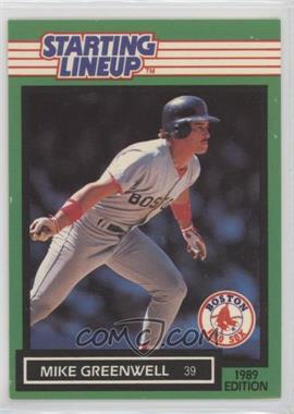 1989 Starting Lineup Cards - [Base] #_MIGR - Mike Greenwell [EX to NM]