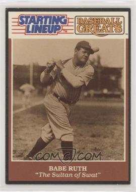1989 Starting Lineup Cards - Baseball Greats #_BARU - Babe Ruth
