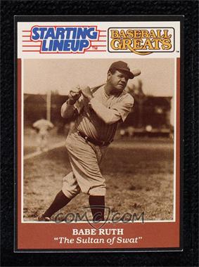 1989 Starting Lineup Cards - Baseball Greats #_BARU - Babe Ruth
