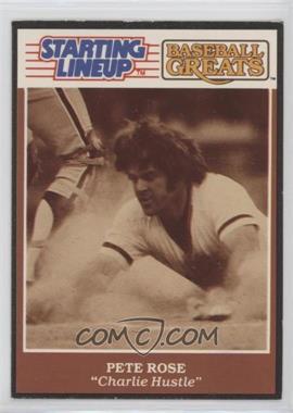 1989 Starting Lineup Cards - Baseball Greats #_PERO - Pete Rose