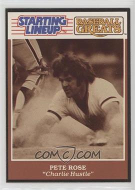 1989 Starting Lineup Cards - Baseball Greats #_PERO - Pete Rose