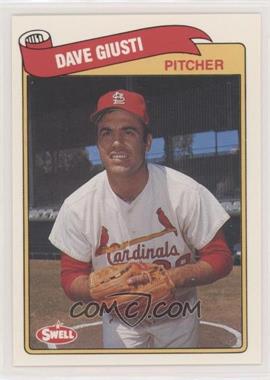 1989 Swell Baseball Greats - [Base] #58 - Dave Giusti