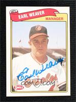 Earl Weaver [JSA Certified COA Sticker]