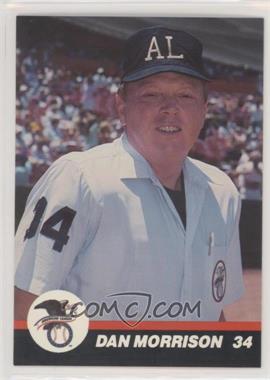 1989 T&M Umpires - [Base] #45 - Dan Morrison [Noted]