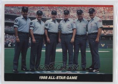 1989 T&M Umpires - [Base] #60 - 1988 All-Star Game
