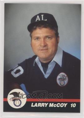 1989 T&M Umpires - [Base] #8 - Larry McCoy