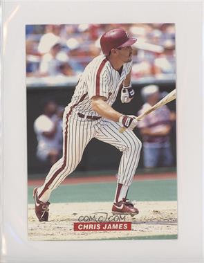 1989 Tastykake Philadelphia Phillies - [Base] #26.1 - Chris James