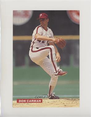 1989 Tastykake Philadelphia Phillies - [Base] #42 - Don Carman [Noted]