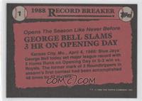 Record Breaker - George Bell