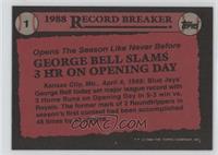 Record Breaker - George Bell