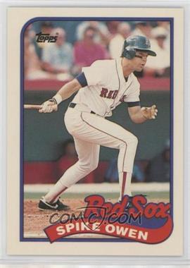 1989 Topps - [Base] - Collector's Edition (Tiffany) #123 - Spike Owen
