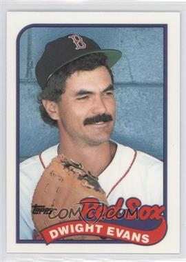 1989 Topps - [Base] - Collector's Edition (Tiffany) #205 - Dwight Evans