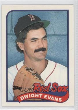 1989 Topps - [Base] - Collector's Edition (Tiffany) #205 - Dwight Evans