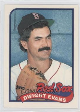 1989 Topps - [Base] - Collector's Edition (Tiffany) #205 - Dwight Evans