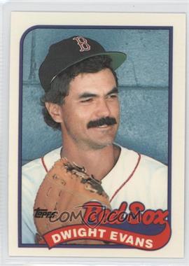 1989 Topps - [Base] - Collector's Edition (Tiffany) #205 - Dwight Evans