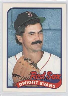 1989 Topps - [Base] - Collector's Edition (Tiffany) #205 - Dwight Evans