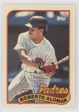 1989 Topps - [Base] - Collector's Edition (Tiffany) #206 - Roberto Alomar