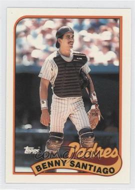 1989 Topps - [Base] - Collector's Edition (Tiffany) #256 - Benny Santiago