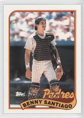 1989 Topps - [Base] - Collector's Edition (Tiffany) #256 - Benny Santiago