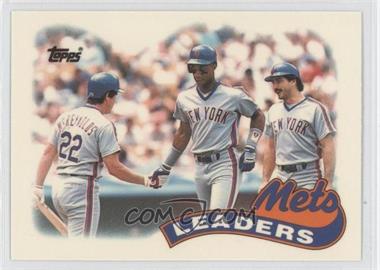 1989 Topps - [Base] - Collector's Edition (Tiffany) #291 - Team Leaders - New York Mets