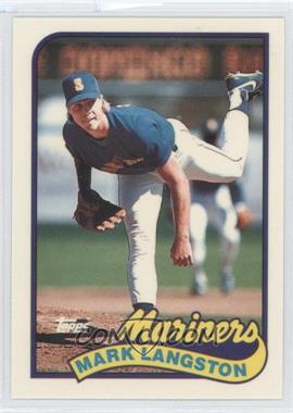 1989 Topps - [Base] - Collector's Edition (Tiffany) #355 - Mark Langston