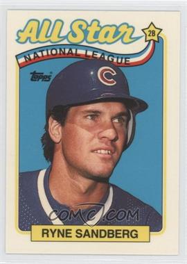 1989 Topps - [Base] - Collector's Edition (Tiffany) #387 - All Star - Ryne Sandberg