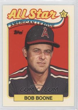 1989 Topps - [Base] - Collector's Edition (Tiffany) #404 - All Star - Bob Boone