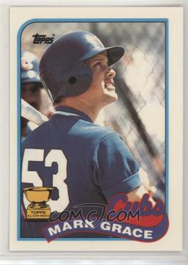 1989 Topps - [Base] - Collector's Edition (Tiffany) #465 - Mark Grace
