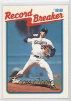 Record Breaker - Orel Hershiser