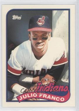 1989 Topps - [Base] - Collector's Edition (Tiffany) #55 - Julio Franco