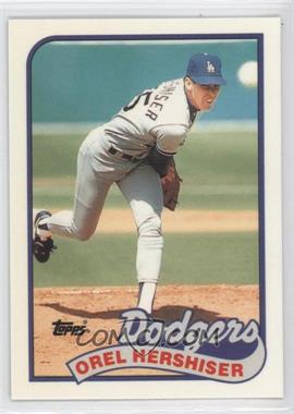 1989 Topps - [Base] - Collector's Edition (Tiffany) #550 - Orel Hershiser