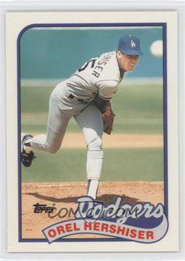 1989 Topps - [Base] - Collector's Edition (Tiffany) #550 - Orel Hershiser