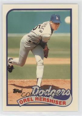 1989 Topps - [Base] - Collector's Edition (Tiffany) #550 - Orel Hershiser