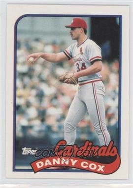 1989 Topps - [Base] - Collector's Edition (Tiffany) #562 - Danny Cox