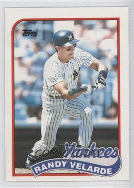 1989 Topps - [Base] - Collector's Edition (Tiffany) #584 - Randy Velarde