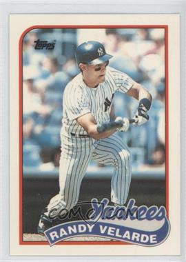 1989 Topps - [Base] - Collector's Edition (Tiffany) #584 - Randy Velarde