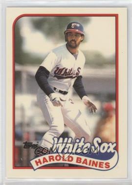 1989 Topps - [Base] - Collector's Edition (Tiffany) #585 - Harold Baines