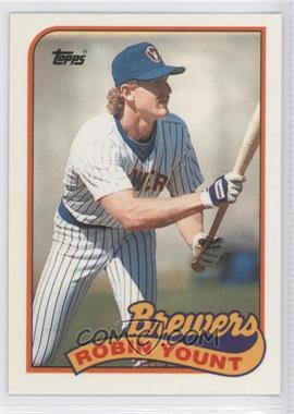 1989 Topps - [Base] - Collector's Edition (Tiffany) #615 - Robin Yount