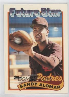 1989 Topps - [Base] - Collector's Edition (Tiffany) #648 - Future Star - Sandy Alomar