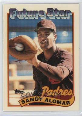 1989 Topps - [Base] - Collector's Edition (Tiffany) #648 - Future Star - Sandy Alomar