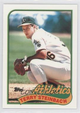 1989 Topps - [Base] - Collector's Edition (Tiffany) #725 - Terry Steinbach