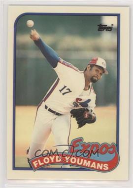 1989 Topps - [Base] - Collector's Edition (Tiffany) #91 - Floyd Youmans [Noted]