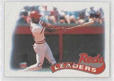 1989 Topps - [Base] #111 - Team Leaders - Eric Davis